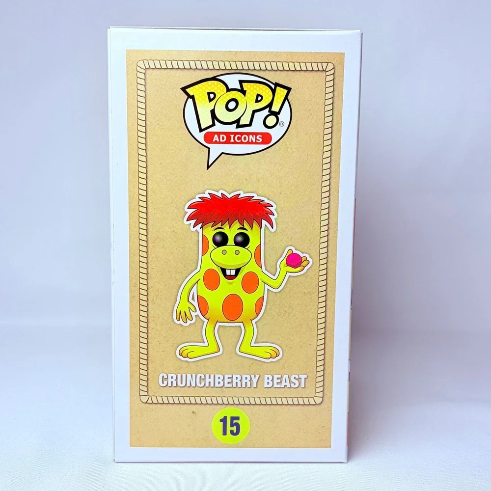 Funko Pop Ad Icons Crunchberry Beast 15 SDCC 2018 Exclusive Vinyl Figure Yellow